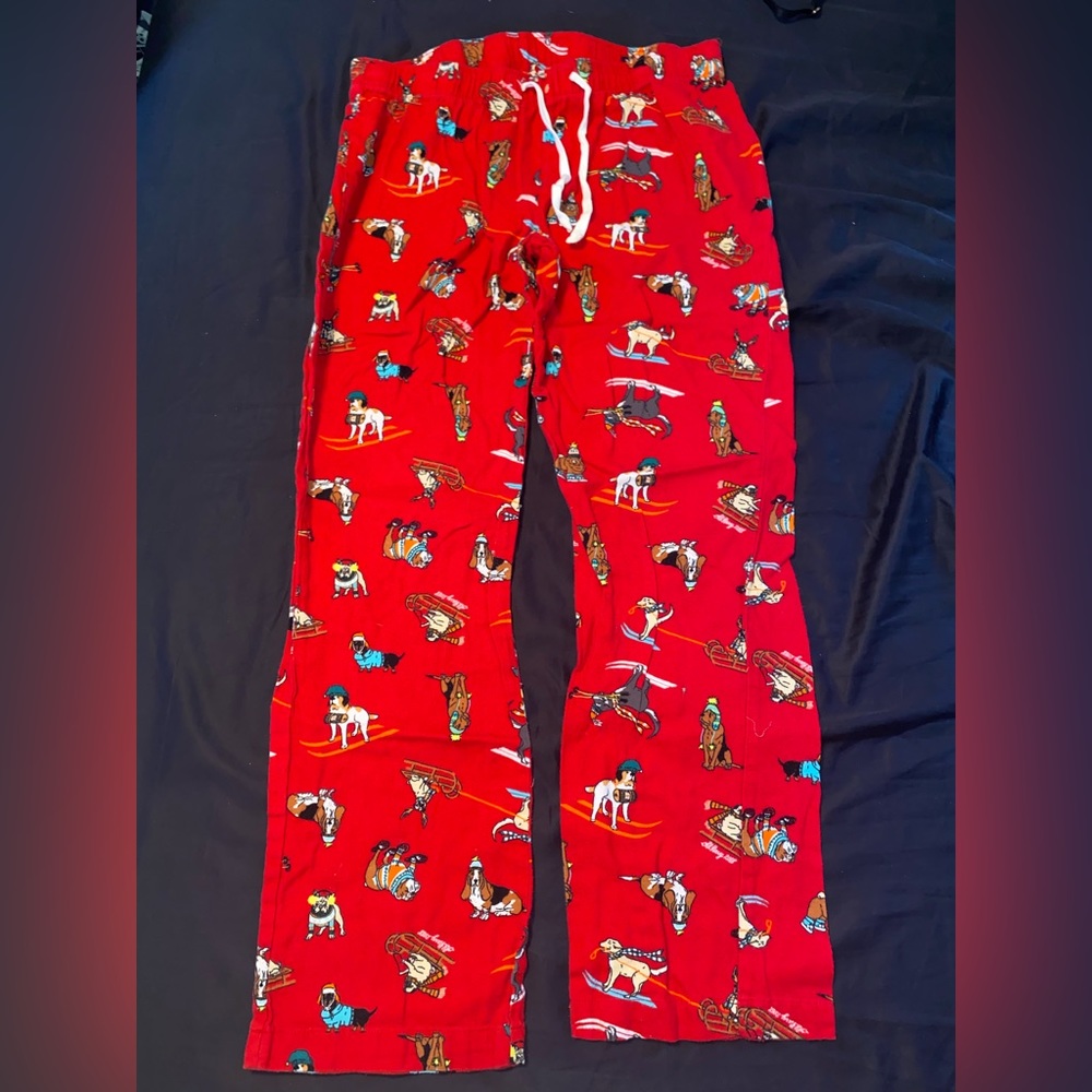 TWO PAIRS of cute Christmas/Holiday/Winter Pajama Pants